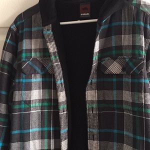 Tony Hawk Jackets & Coats - HAWK FLEECE LINED FLANNEL JACKET Tony Hawk Jackets & Coats - HAWK FLEECE LINED FLANNEL JACKET